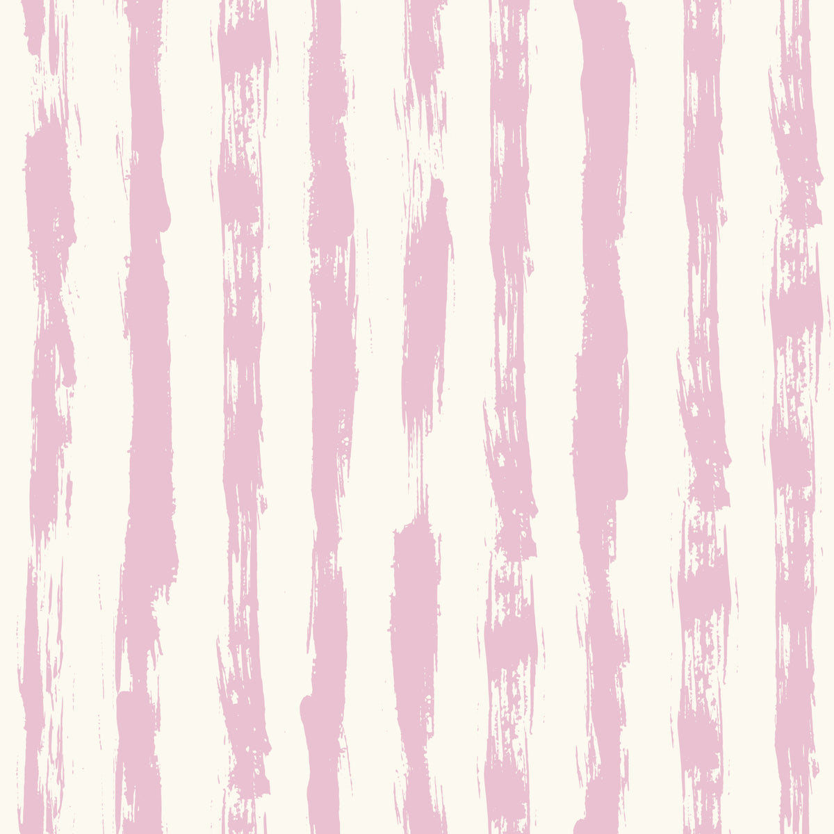 Soft Blush Hand-Painted Vertical Stripes Wallpaper⁠