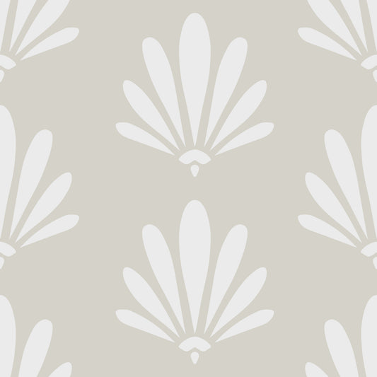 Minimalist Fan Pattern Wallpaper⁠