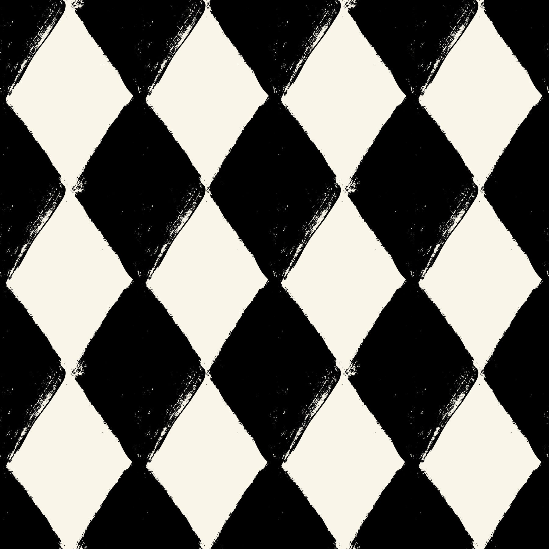 Textured Harlequin Brushwork Wallpaper⁠