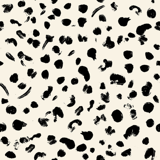 Minimalist Monochrome Brush Marks Wallpaper⁠