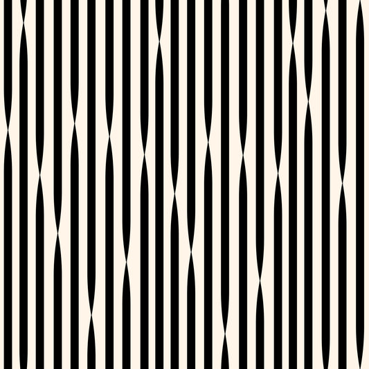 Interlocking Monochromatic Stripes Wallpaper⁠