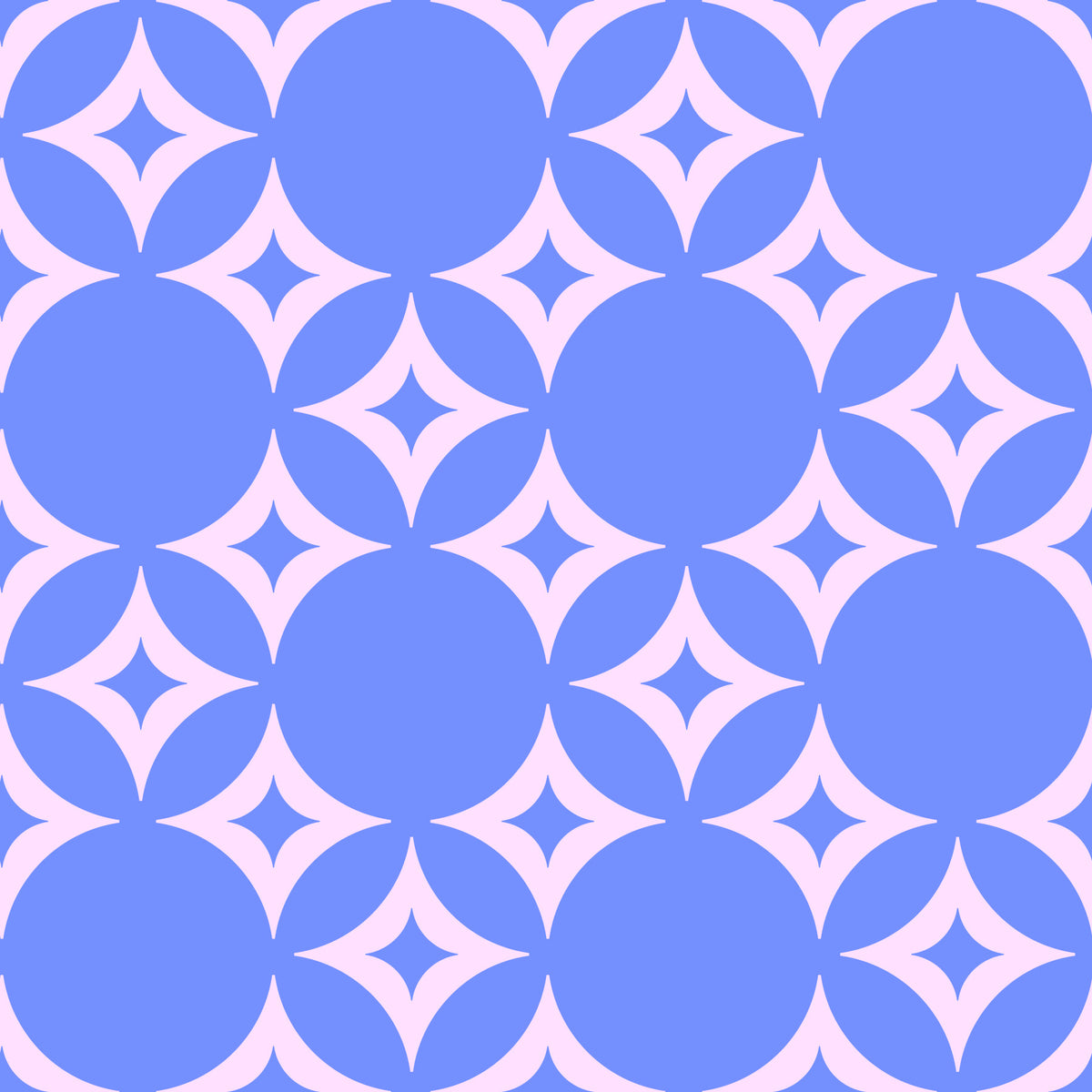 Geometric Starburst Pattern Wallpaper⁠