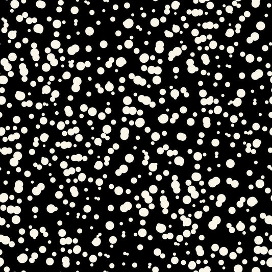 Monochrome Scattered Dots Pattern Wallpaper⁠