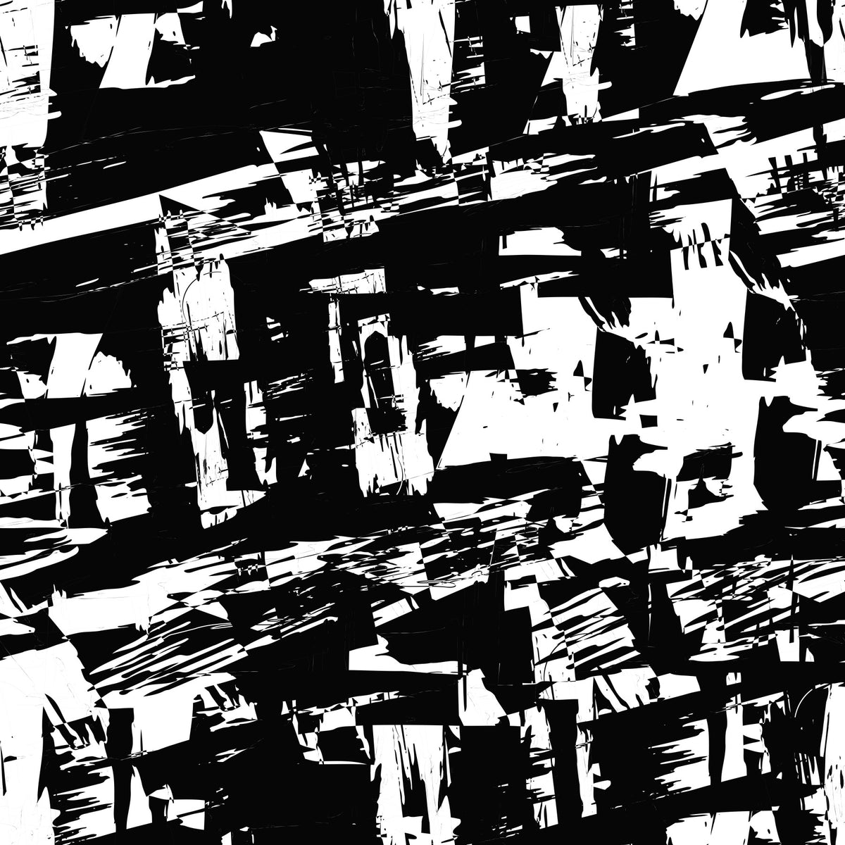 Stark Graphic Ink Strokes Wallpaper⁠ in your room — zoomed