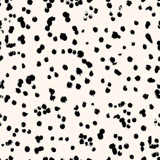 Black and Cream Ink Splatter Wallpaper⁠