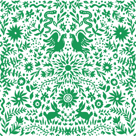 Whimsical Woodland Greenery Wallpaper⁠