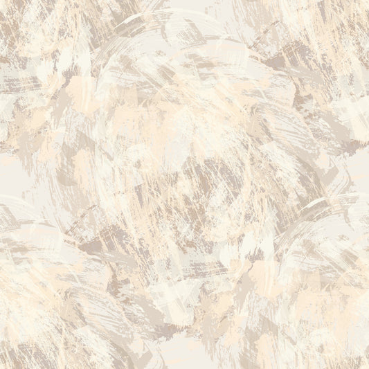 Creamy Taupe Painted Texture Wallpaper⁠