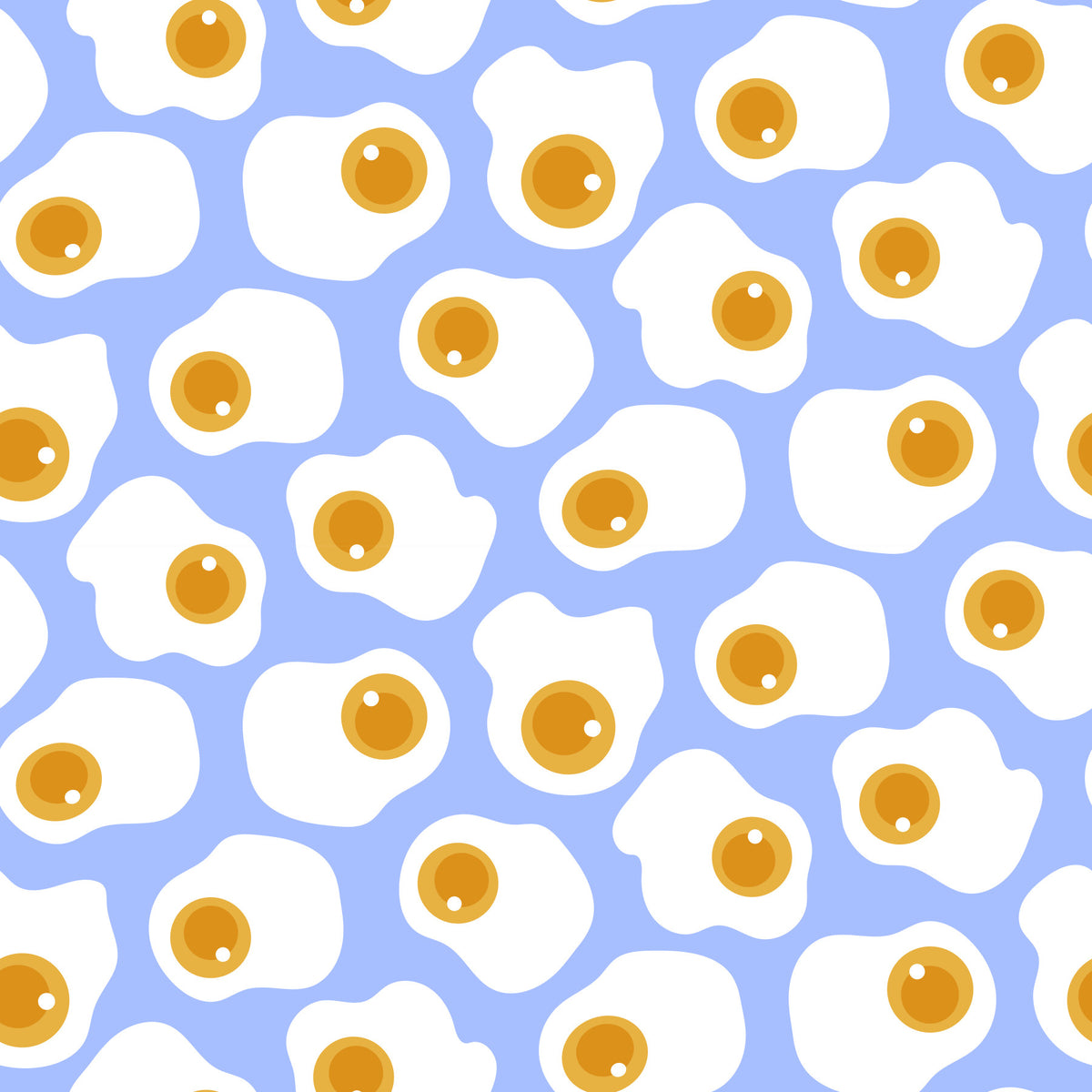 Minimalist Egg Scatter Art Wallpaper⁠