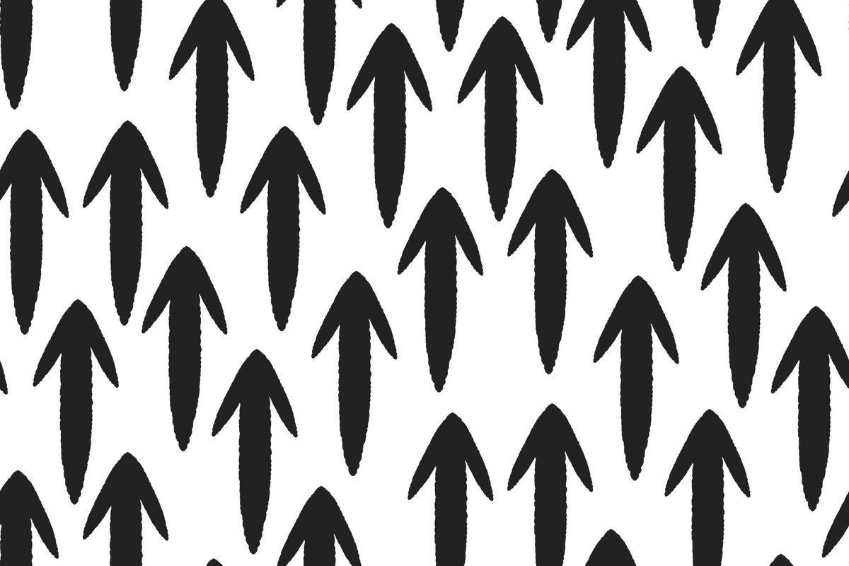 Graphic Arrow Pattern Wallpaper⁠