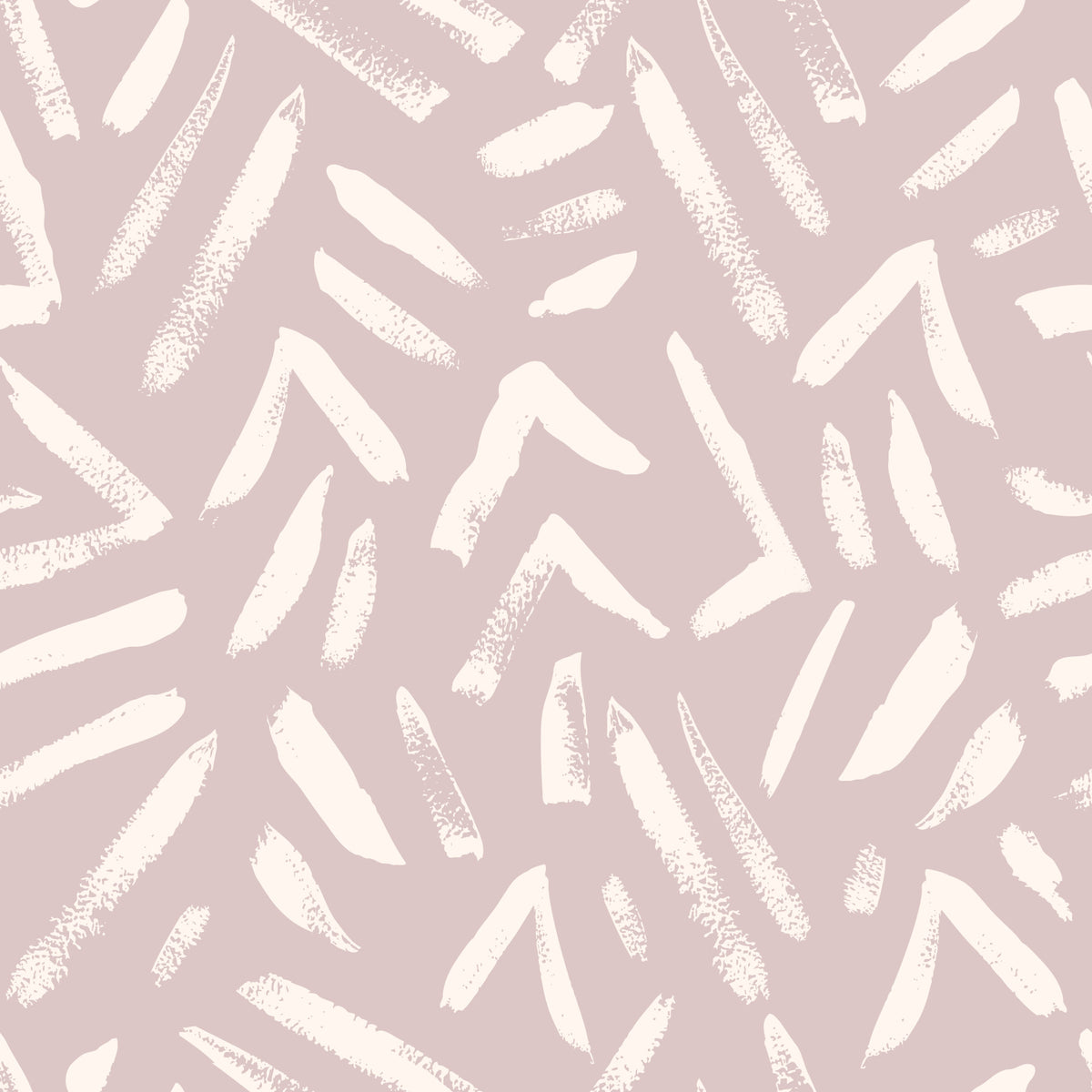 Abstract Cream and Blush Brushstrokes Wallpaper⁠ in your room — zoomed