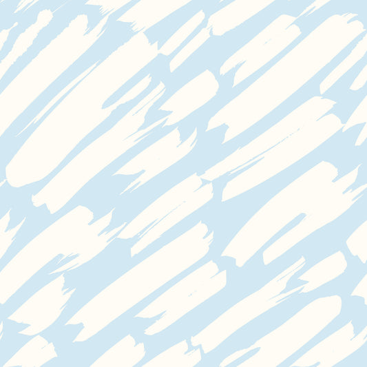 Soft Azure Brushstroke Motion Wallpaper⁠