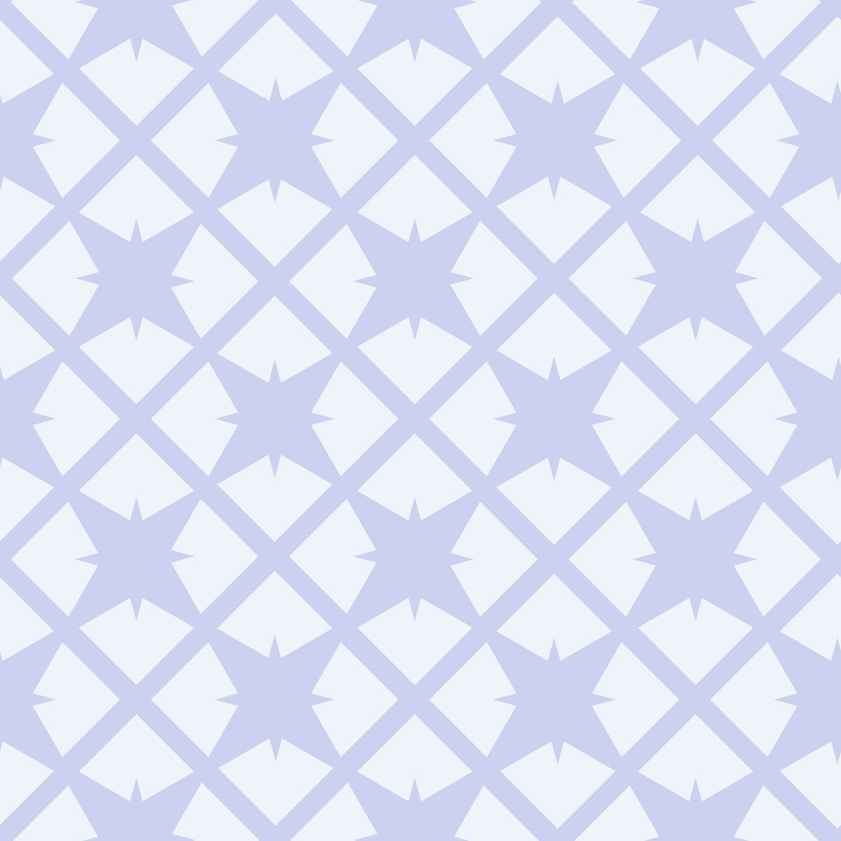 Minimalist Starburst Lattice Wallpaper⁠ in your room — zoomed