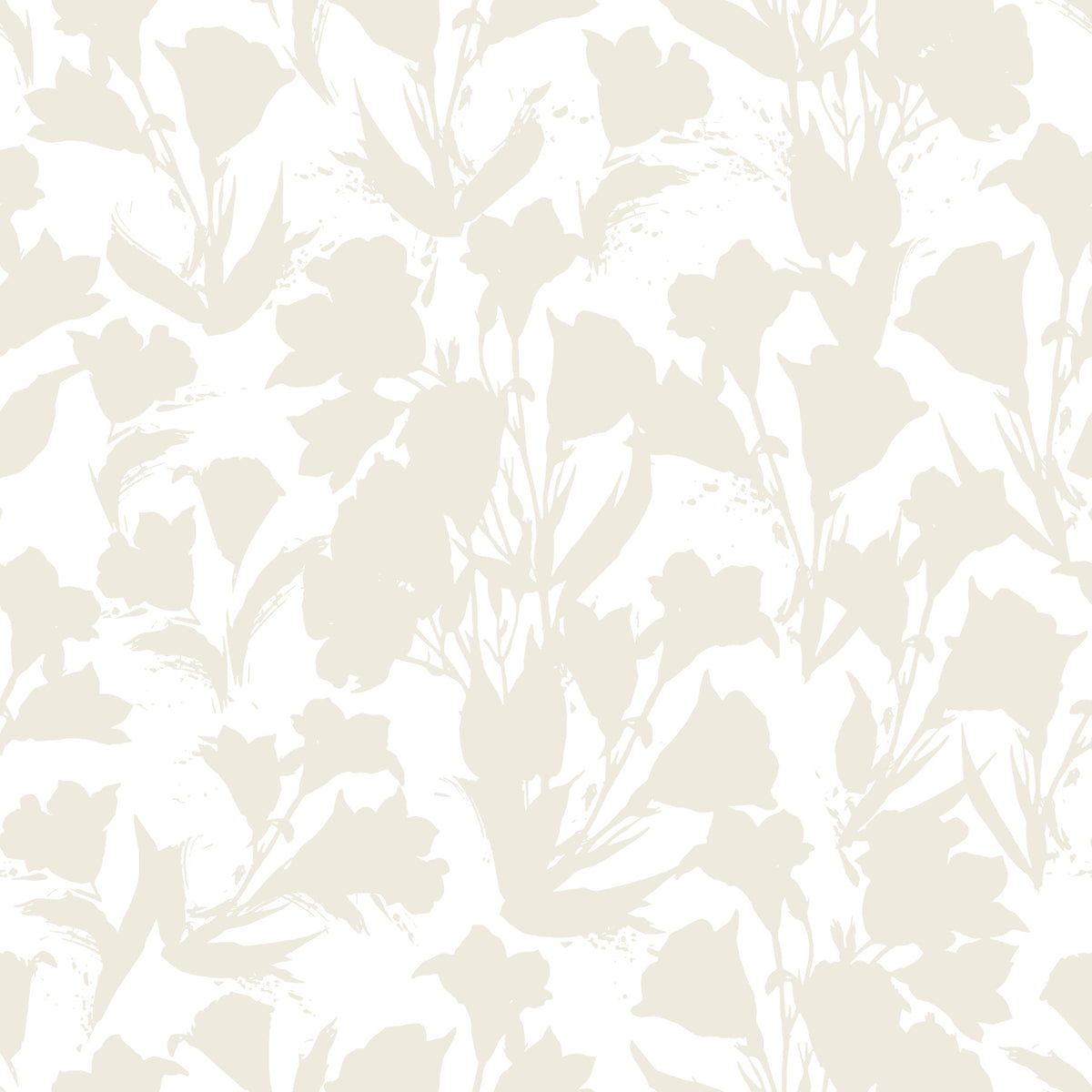 Minimalist Botanical Sketch Wallpaper⁠