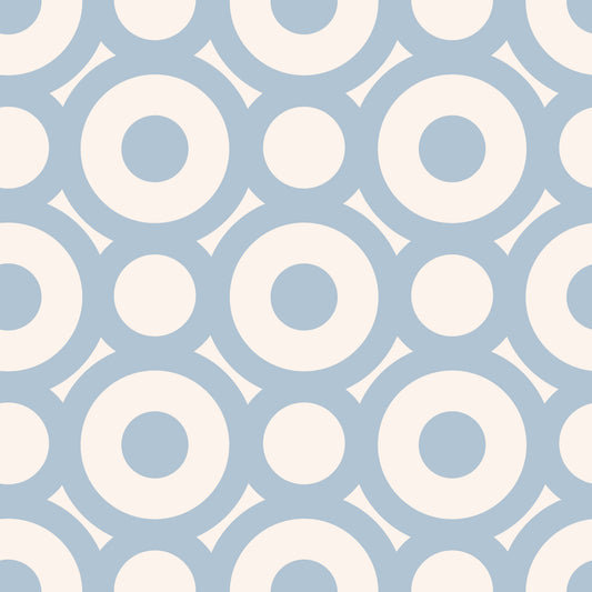 Geometric Circle Lattice Wallpaper⁠