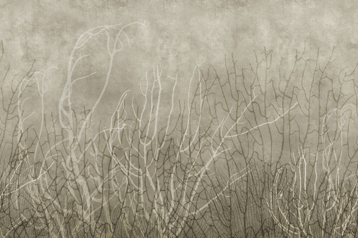 Sea Fans - Bisque Wall Mural in your room — zoomed