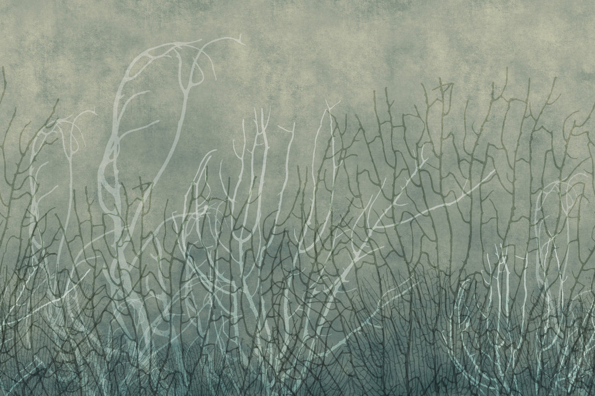 Sea Fans - Glacial Waters Wall Mural in your room — zoomed
