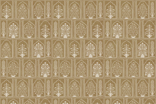 Mughal Garden Archway Wall Mural