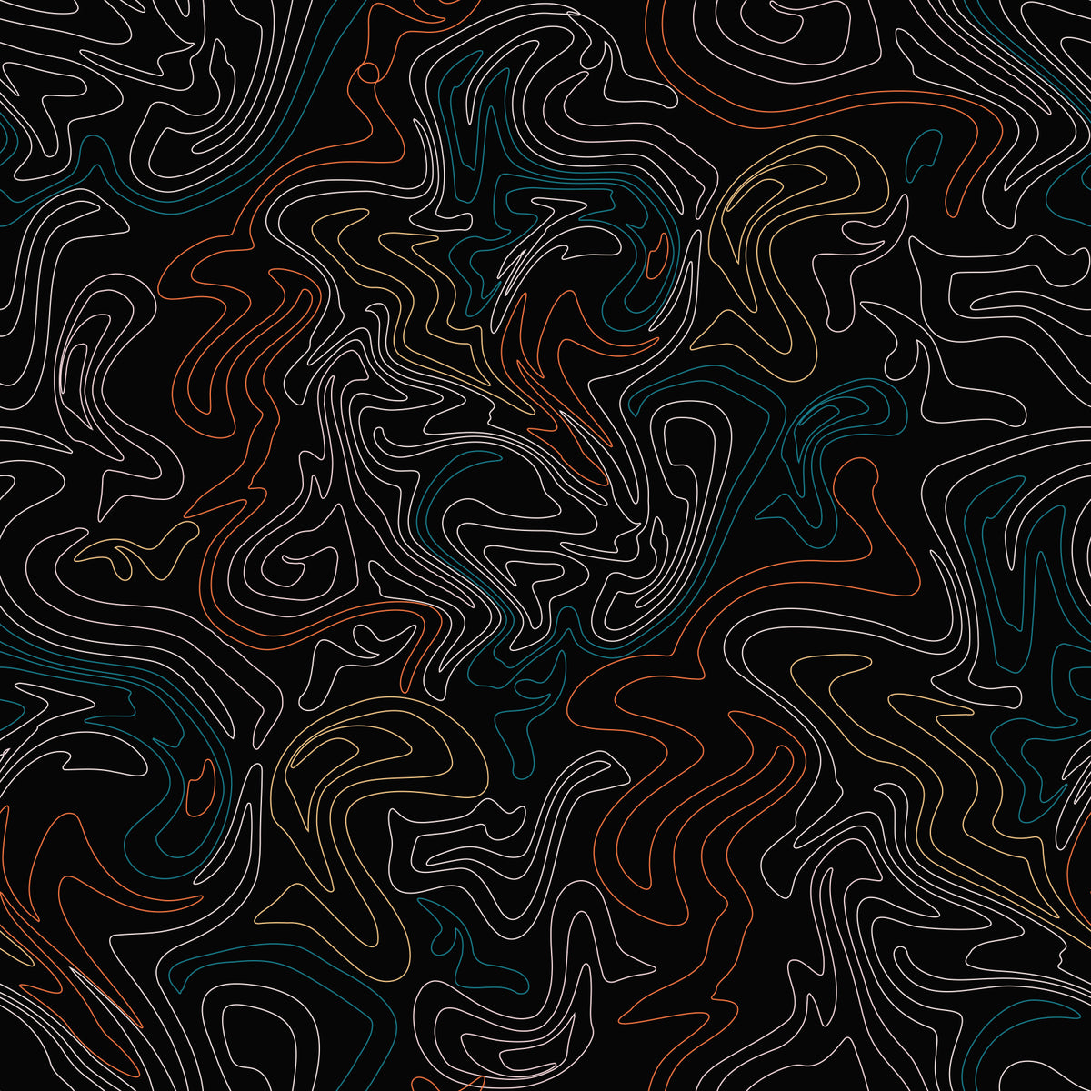 Minimalist Topographic Flow Wallpaper⁠