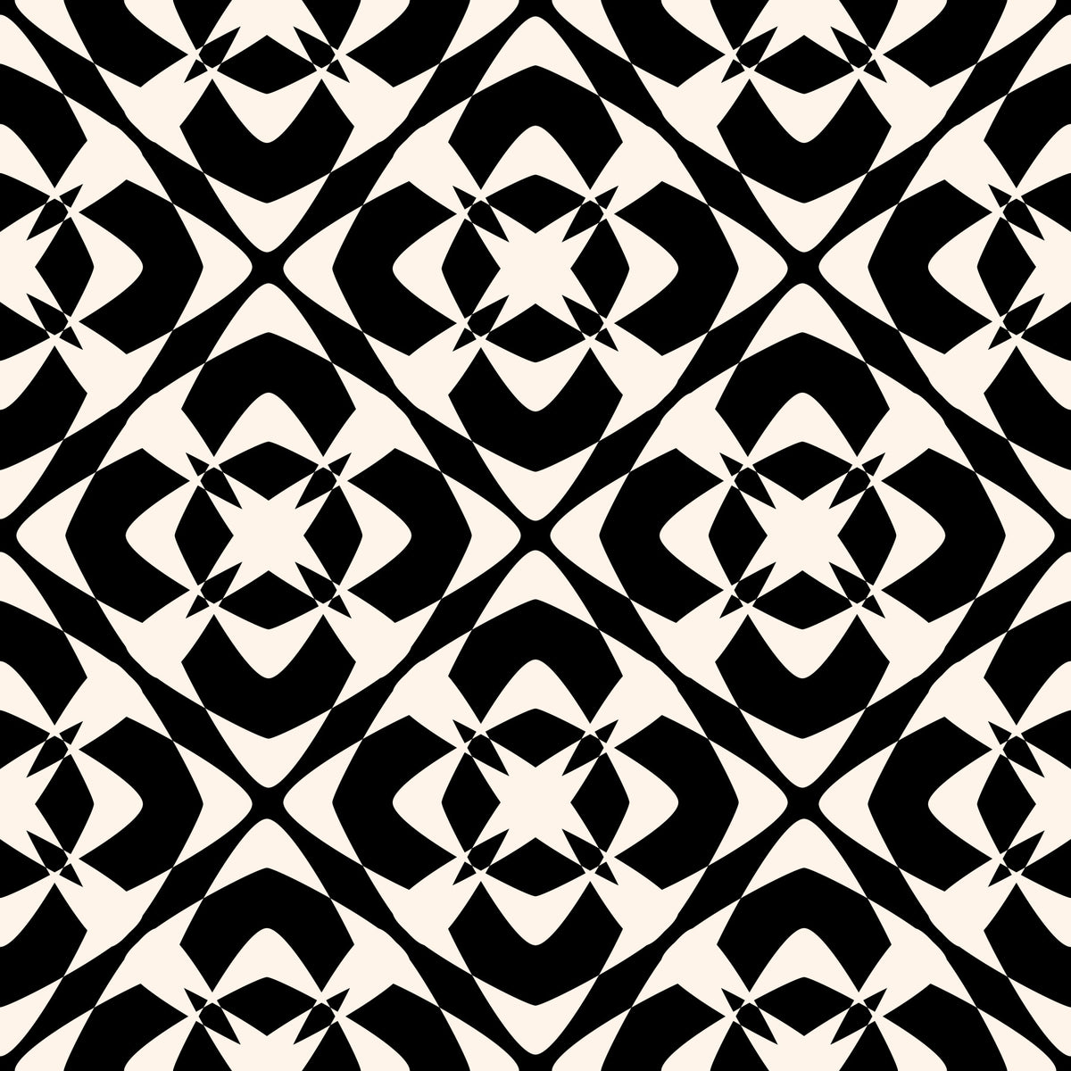 Modern Classic Geometric Lattice Wallpaper⁠ in your room — zoomed