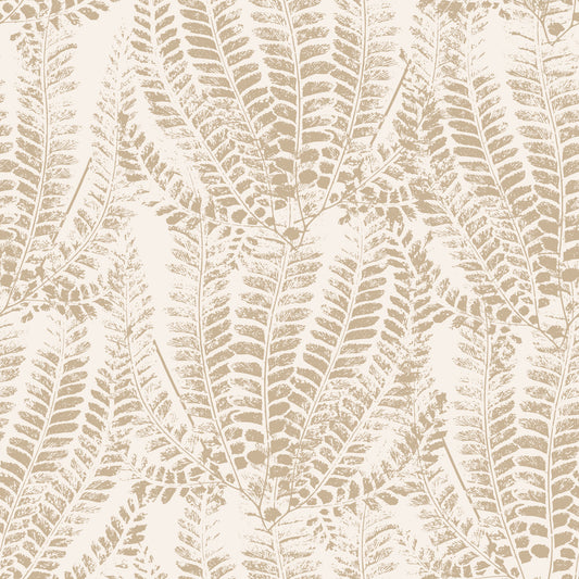 Rustic Fern Botanical Print Wallpaper⁠