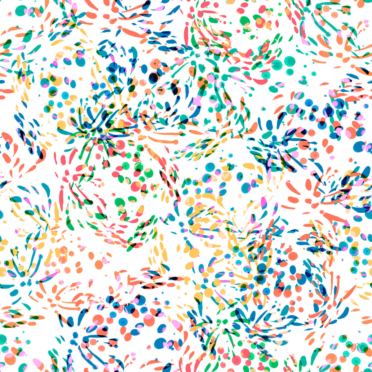 Vibrant Abstract Confetti Sprinkles Wallpaper⁠ in your room — zoomed