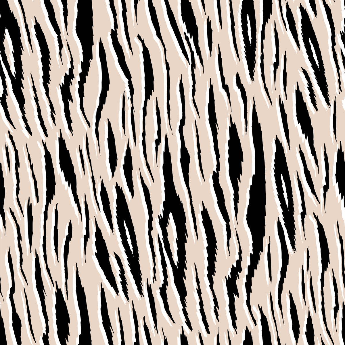 Abstract Zebra Stripe Texture Wallpaper⁠ in your room — zoomed