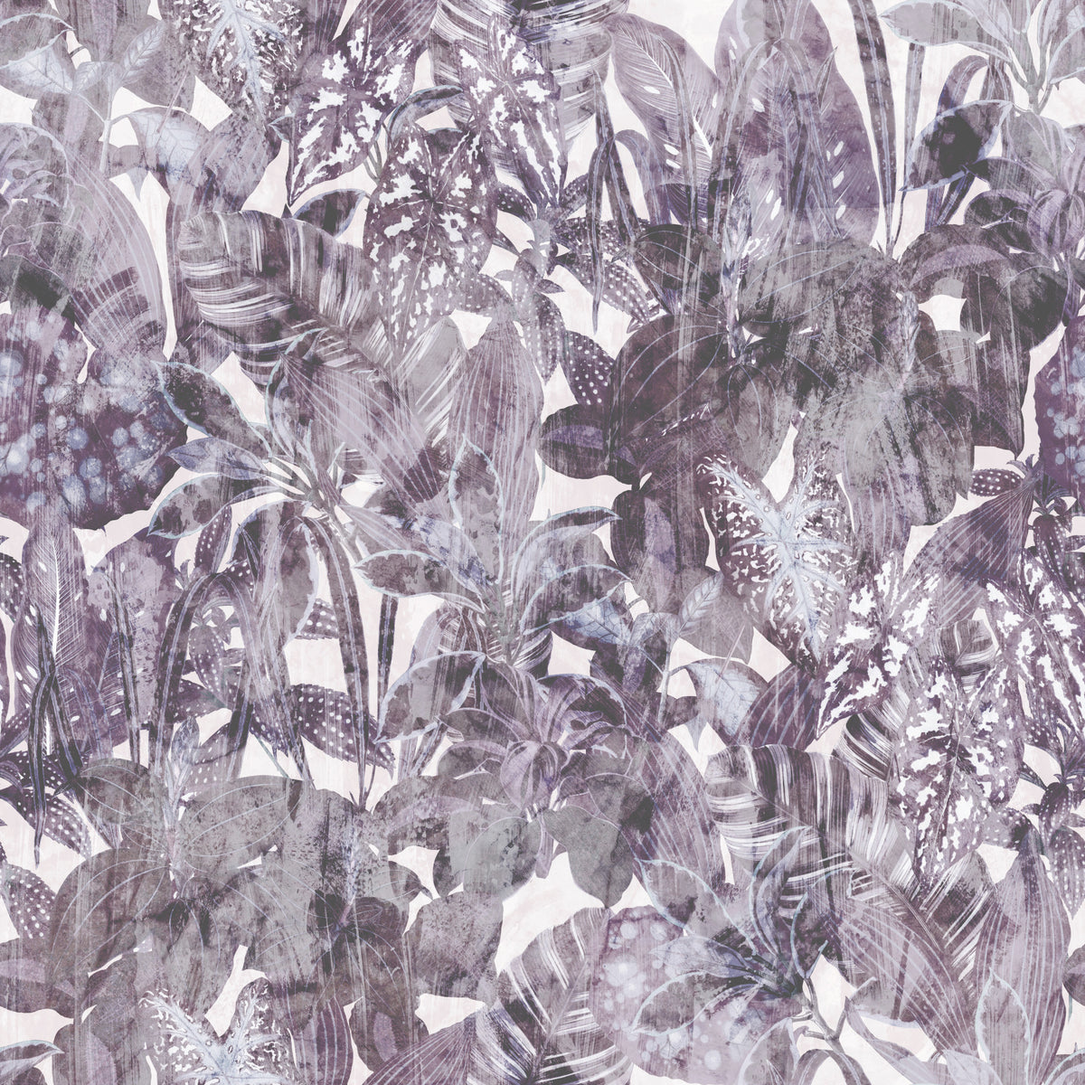 Monochromatic Foliage Serenity Wallpaper⁠ in your room — zoomed