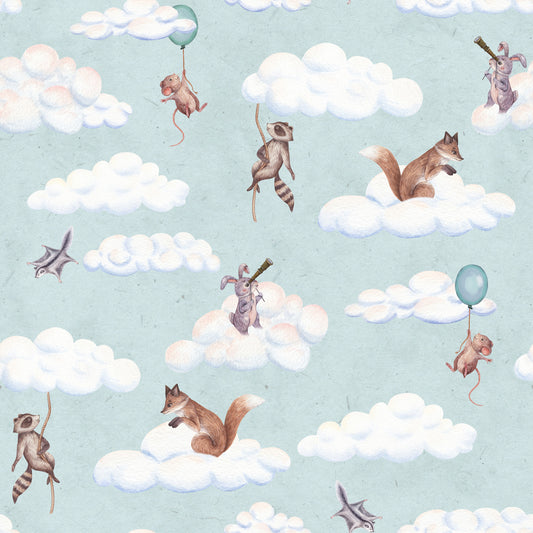 Floating Forest Friends Wallpaper⁠