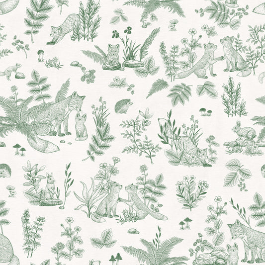 Forest Friends Sketch Wallpaper⁠