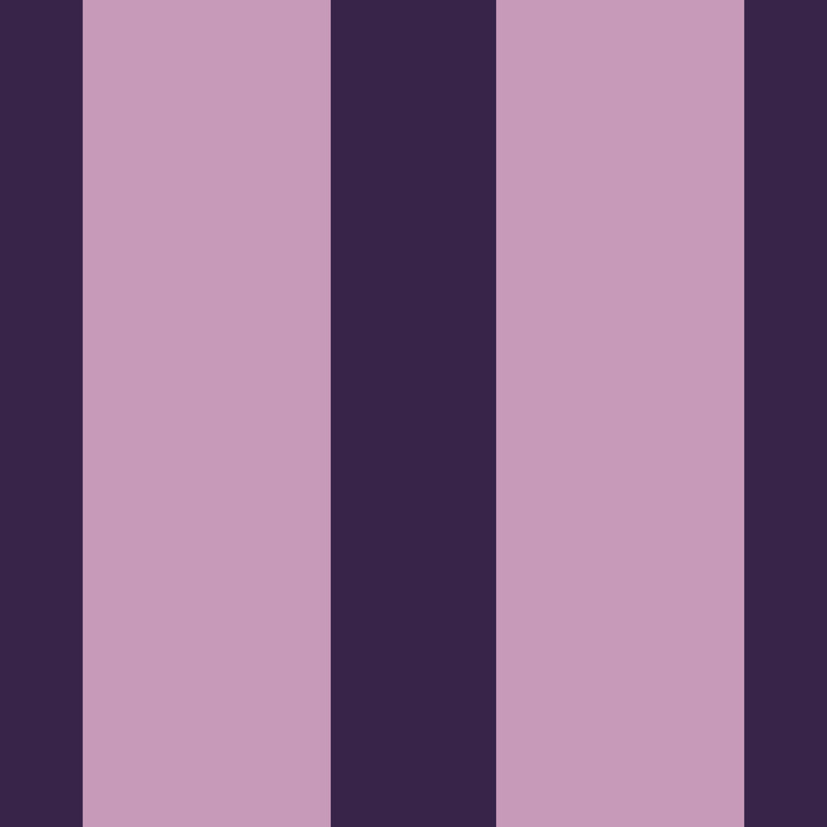 Deep Plum and Soft Lilac Vertical Stripes Wallpaper⁠ in your room — zoomed