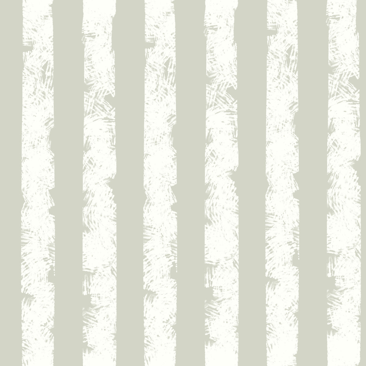 Textured Vertical Stripes in Neutral Sage Wallpaper⁠ in your room — zoomed
