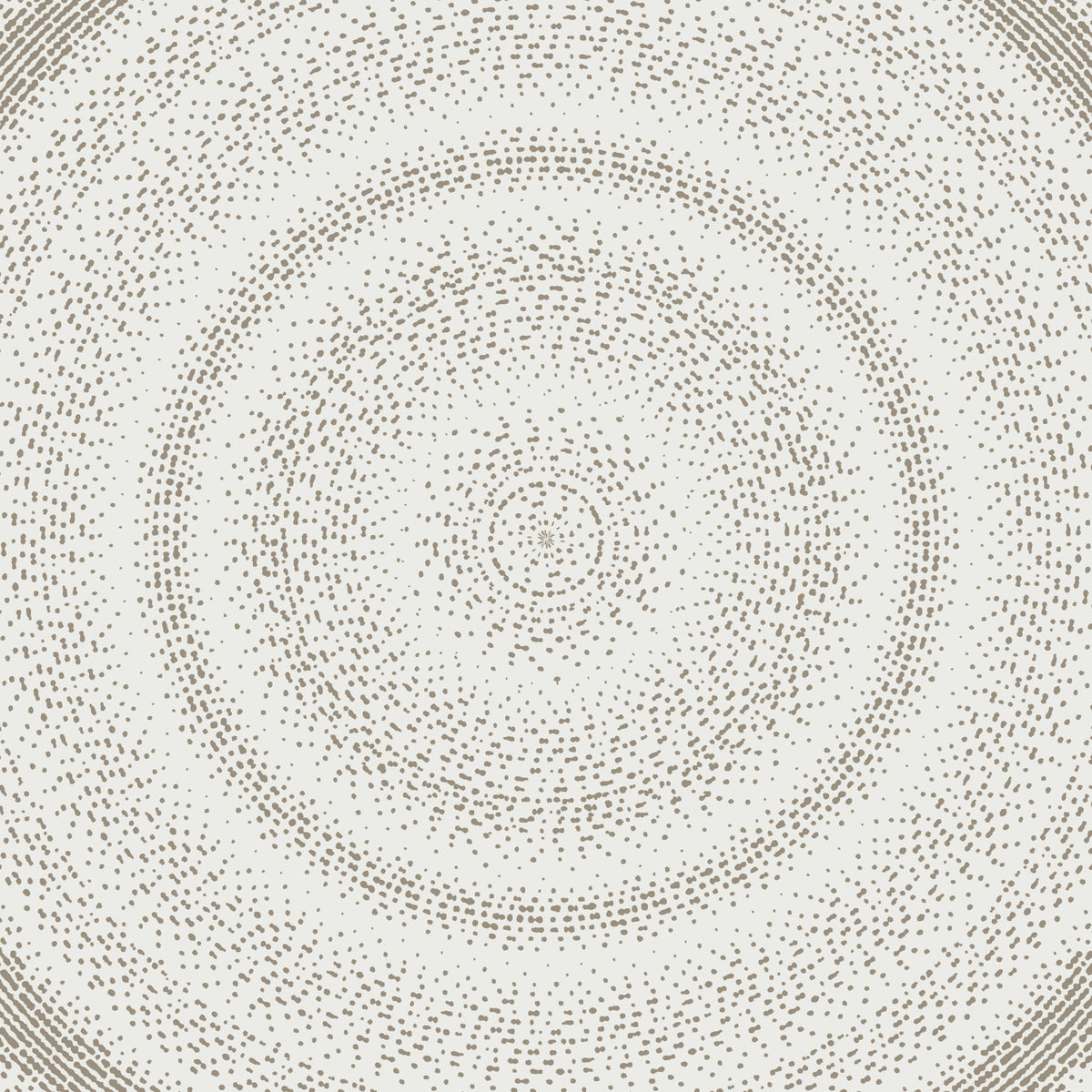 Minimalist Dot Ripple Pattern Wall Mural in your room — zoomed