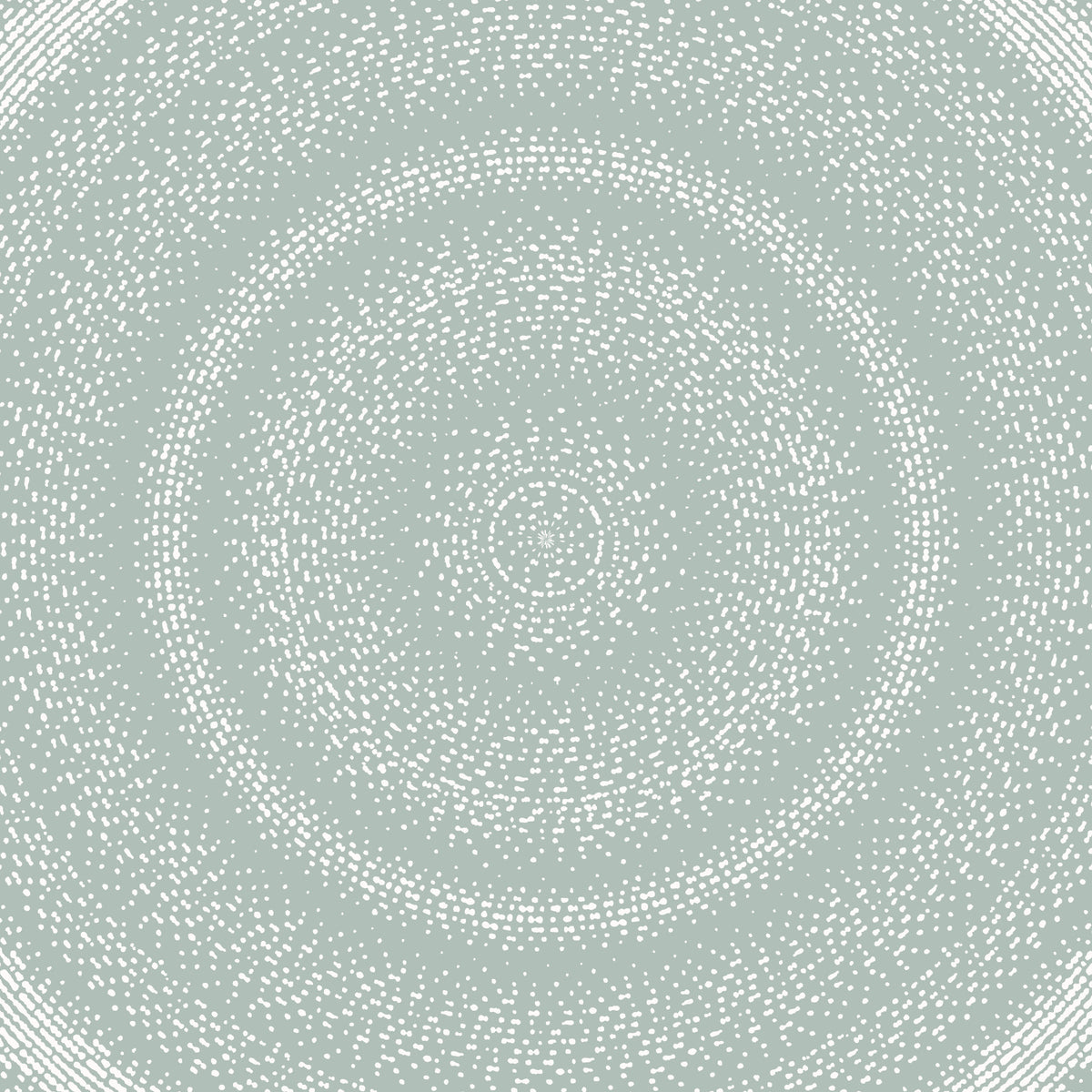 Minimalist Dot Radiance Wall Mural in your room — zoomed