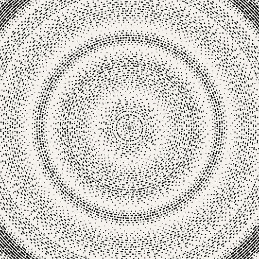Celestial Dotted Drip Circle Wall Mural