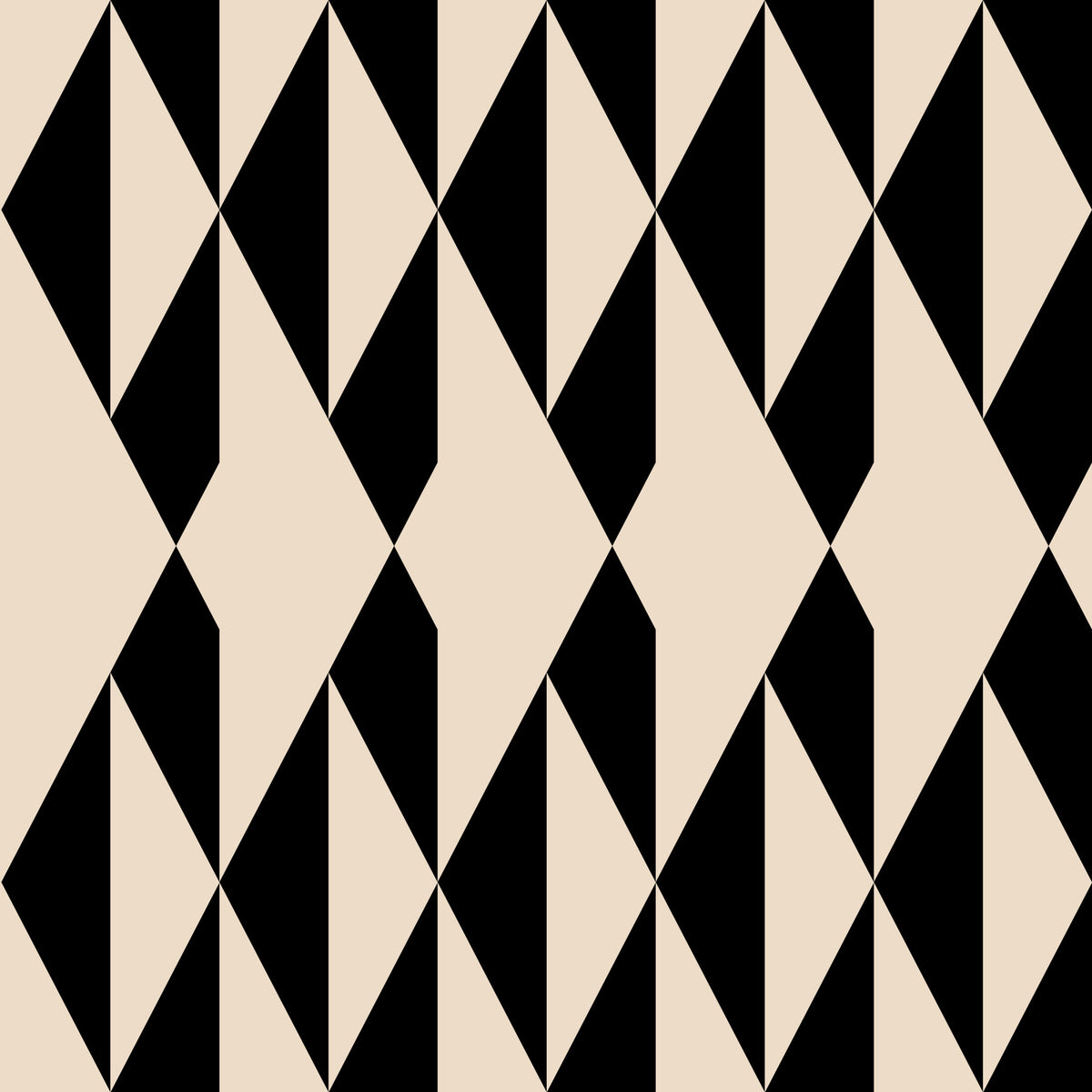 Monochrome Geometric Diamonds Wallpaper⁠