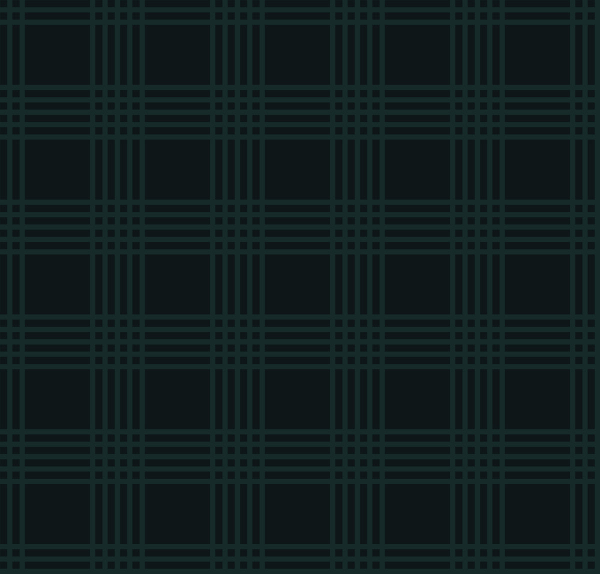 Dark Green Midnight Grid Wallpaper⁠ in your room — zoomed