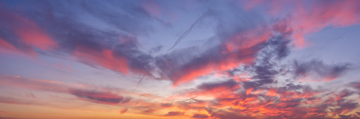 Twilight Cloudscape Art Wall Mural