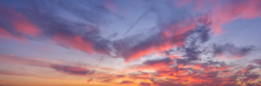Twilight Cloudscape Art Wall Mural