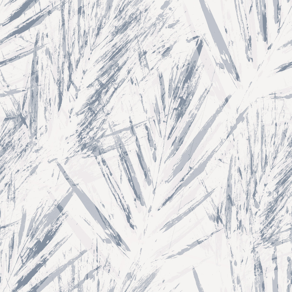 Monochrome Textured Palm Foliage Wallpaper⁠ in your room — zoomed