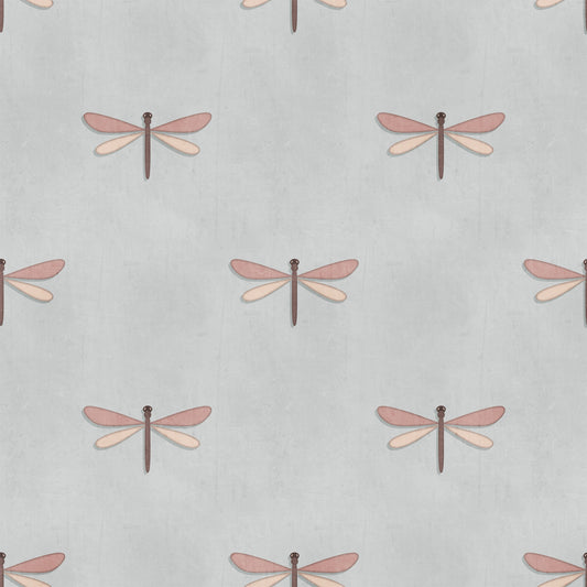 Dreamy Dragonfly Illustration Wallpaper⁠