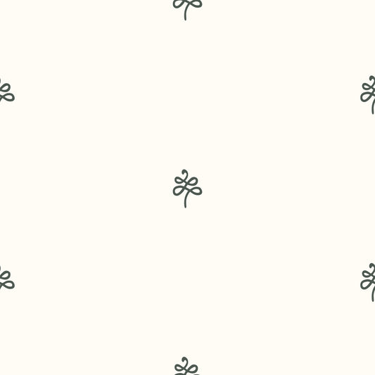 Minimalist Hand-Drawn Flourish Pattern Wallpaper⁠