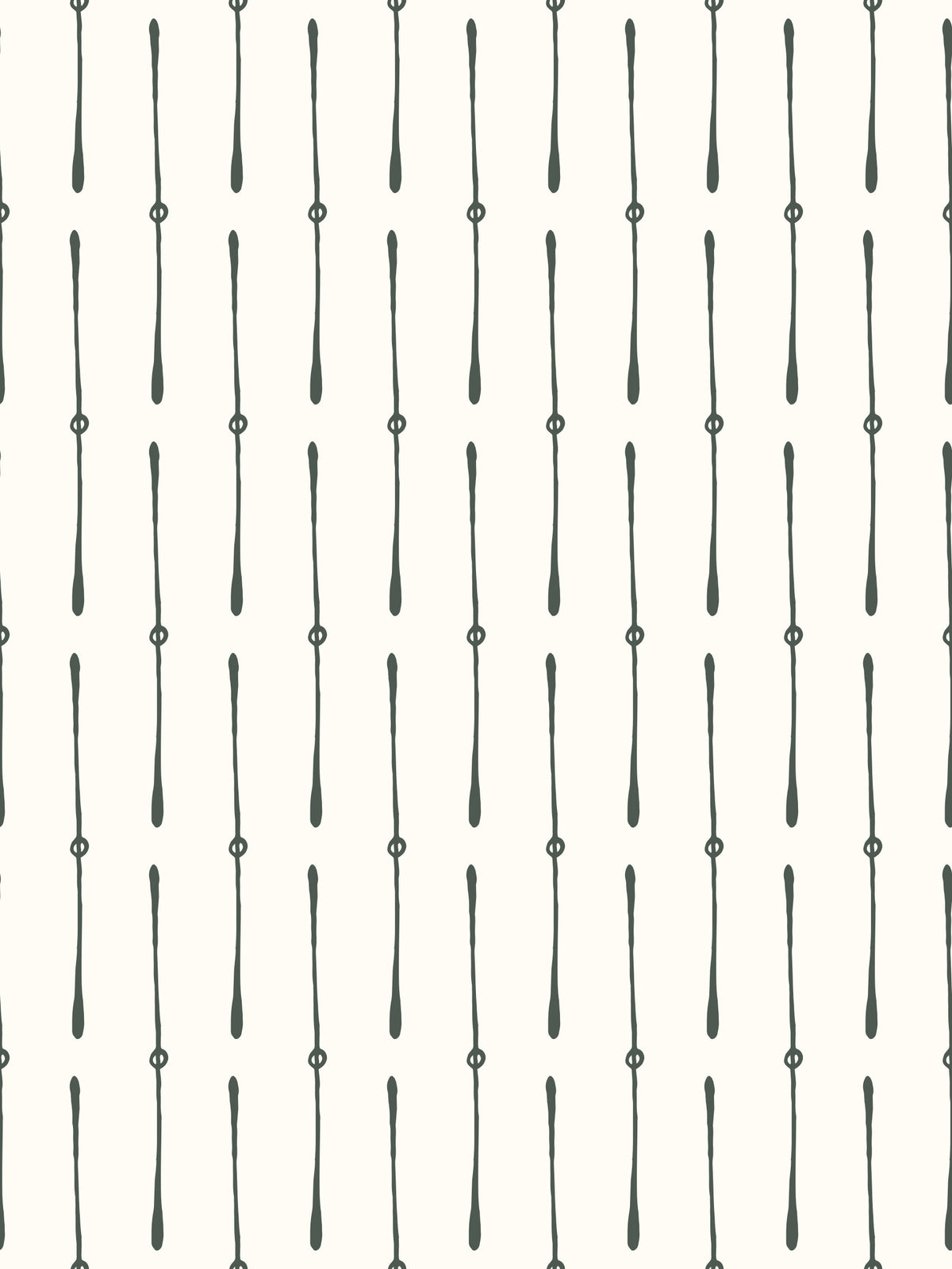 Modern Linear Spaced Strokes Pattern Wallpaper⁠