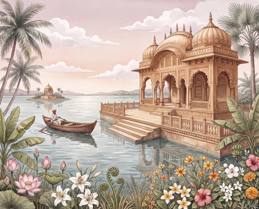 The Royal Waterside Pavilion Wall Mural - RJM14