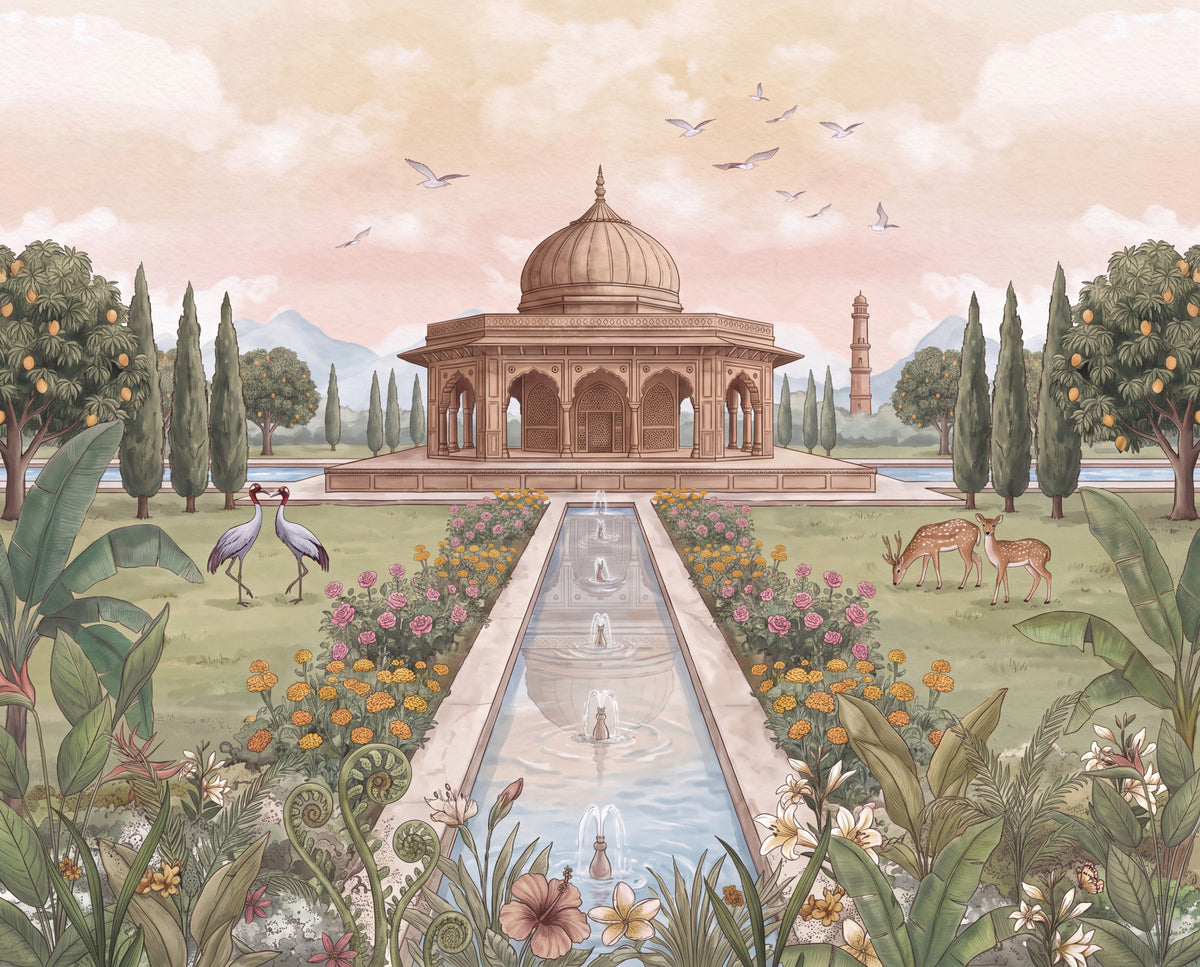 Baradari Bagh Royale Wall Mural - RJM26