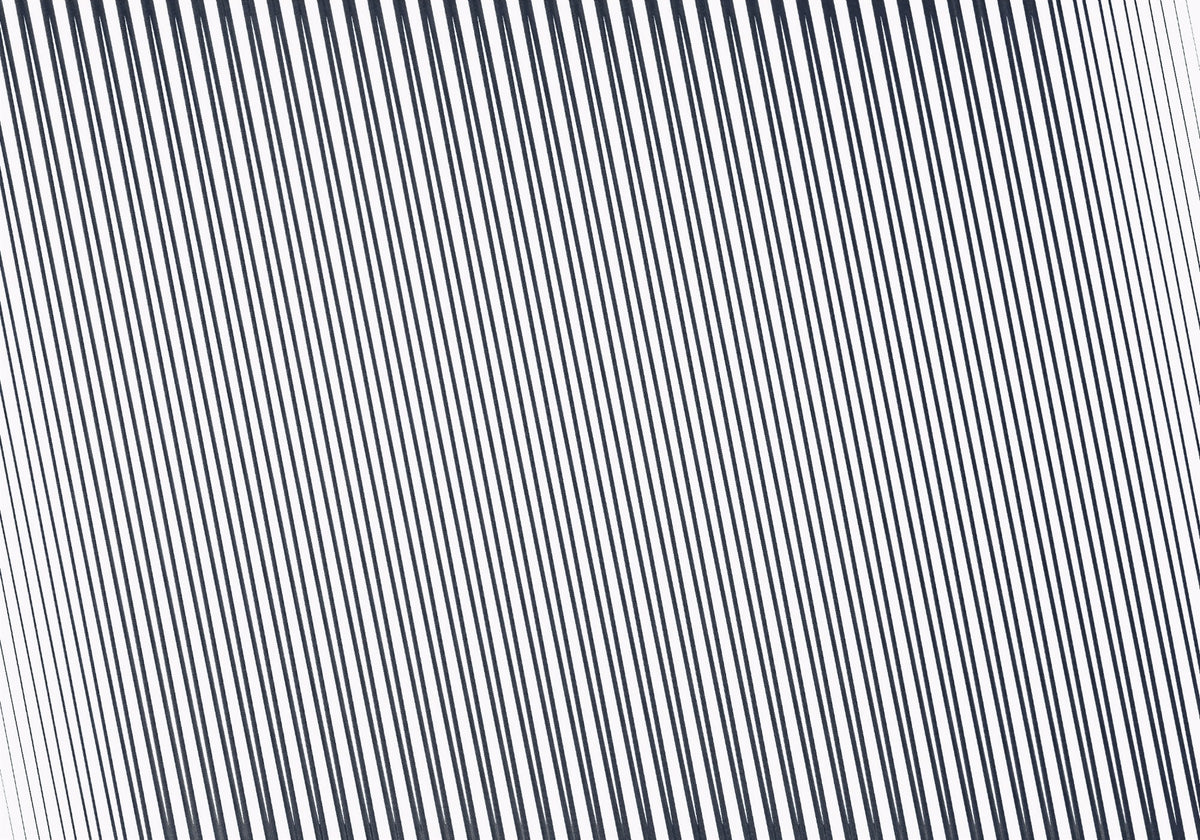 Slanted Linear Monochrome Pattern Wall Mural