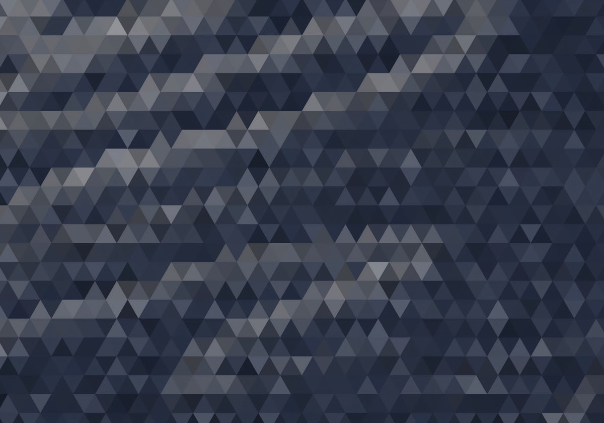 Slate Triangulated Abstract Texture Wall Mural in your room — zoomed