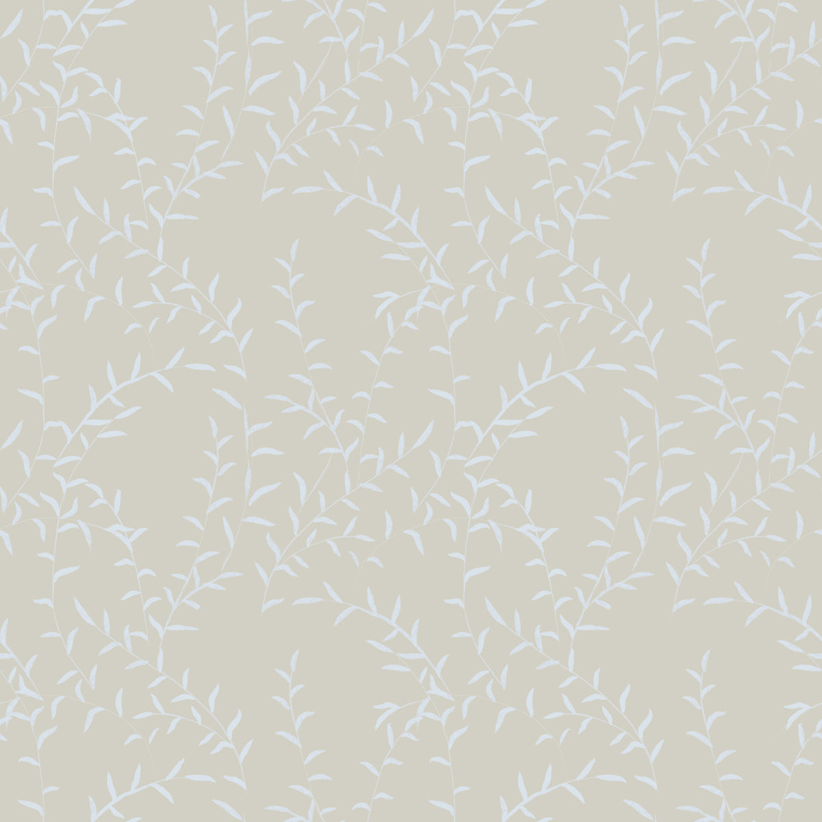 Soft Botanical Willow Sway Wallpaper⁠