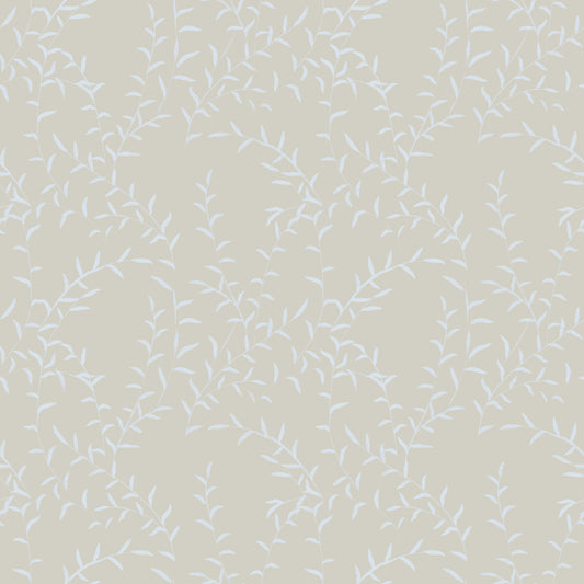 Soft Botanical Willow Sway Wallpaper⁠