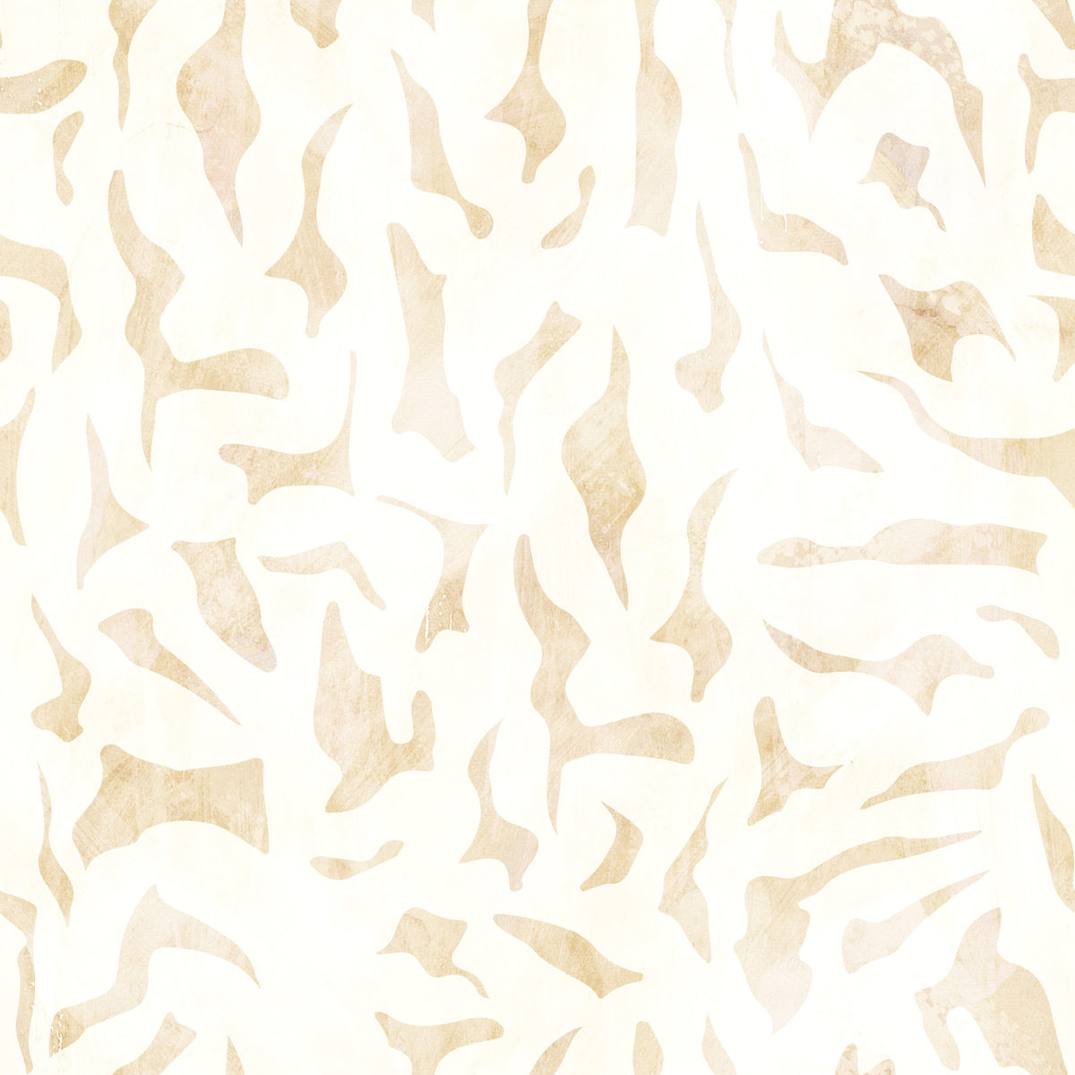 Abstract Organic Sandstone Shapes Wallpaper⁠