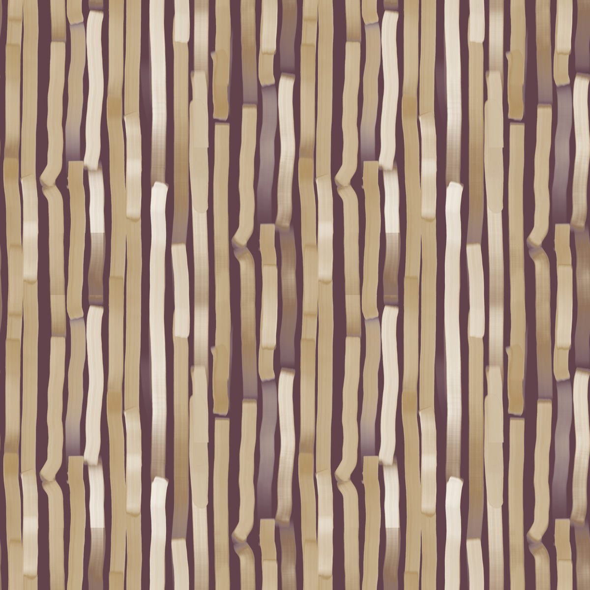 Neutral Brushstroke Vertical Stripes Wallpaper⁠